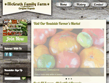 Tablet Screenshot of mcgrathfamilyfarm.com